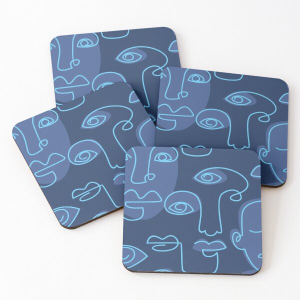 Item preview, Face abstract pattern designed and sold by Itzjustlife.