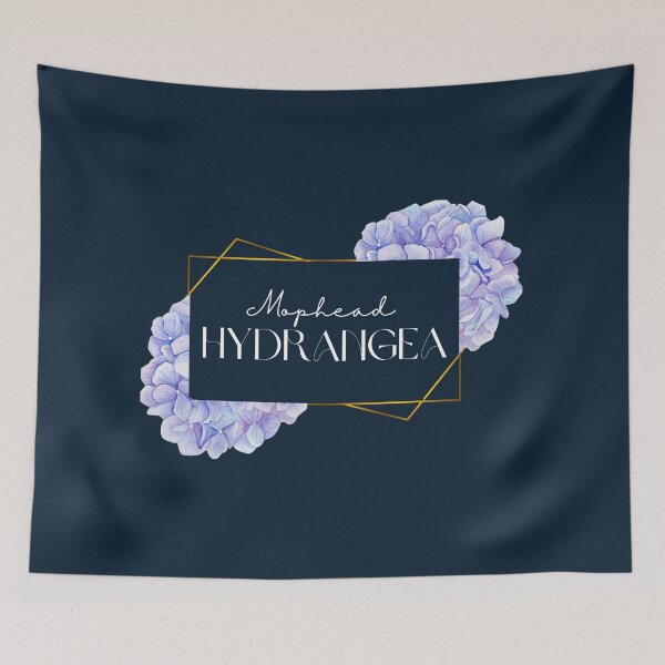 Item preview, Blue Purple Mophead Hydrangea designed and sold by TheMajesticGoat.