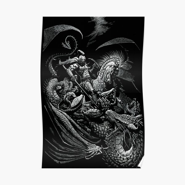 St. George and the Dragon Poster