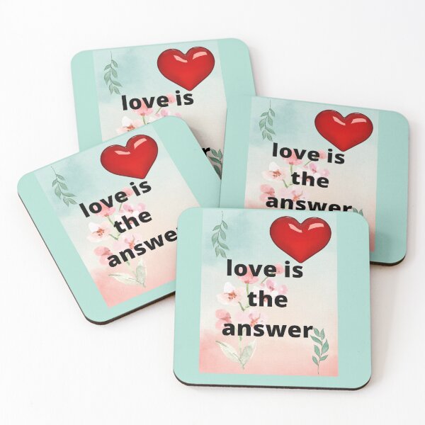 Item preview, LOVE IS THE ANSWER designed and sold by Steven  LaRussa.