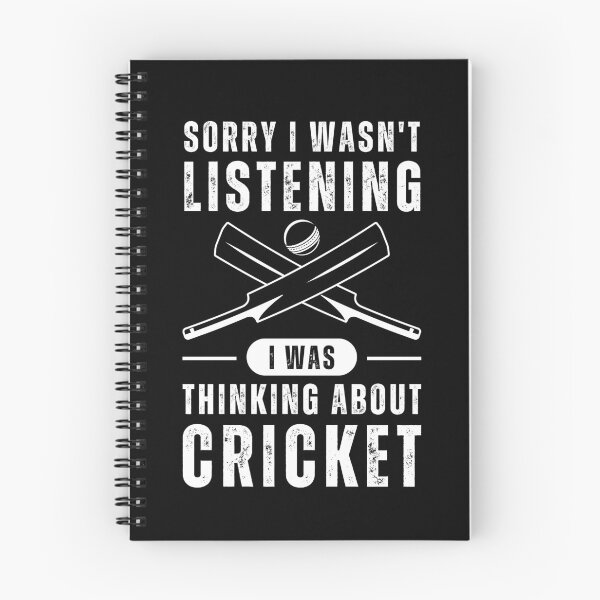Item preview, Not Listening, Thinking About Cricket designed and sold by livegood.