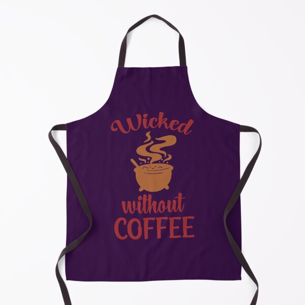 Item preview, Wicked Without Coffee. Halloween Design, Funny Coffee Lovers, Witchy Vibes designed and sold by DesignHouse07.