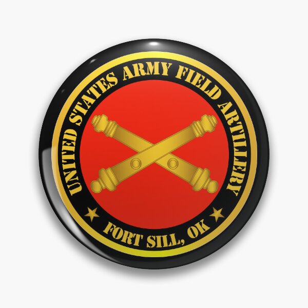 Item preview, Army - US Army Field Artillery Ft SIll Ok w Branch designed and sold by Military Insignia Products.
