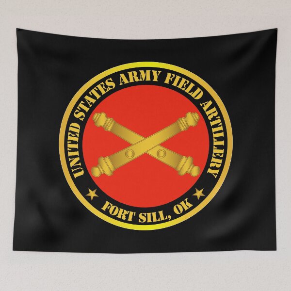 Item preview, Army - US Army Field Artillery Ft SIll Ok w Branch designed and sold by Military Insignia Products.