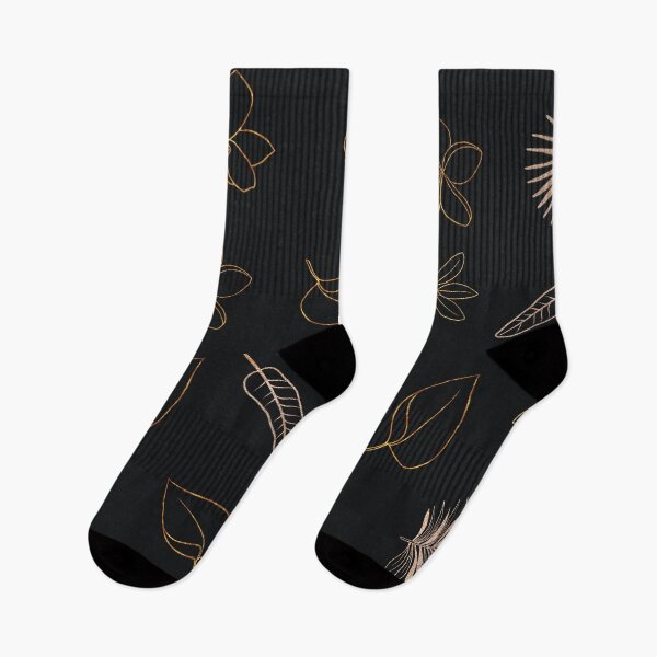Item preview, Trendy Golden Leaves Pattern Design designed and sold by delohill.