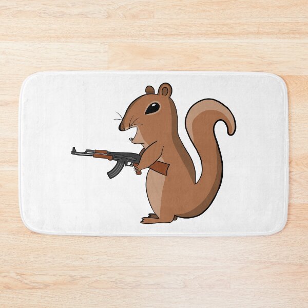 Item preview, Squirrel holding an ak-47 designed and sold by TahelDesigns.