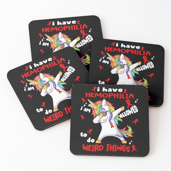 Item preview, Hemophilia Awareness Funny I have Hemophilia i'm allowed to do Weird Things! designed and sold by JanetShop809.