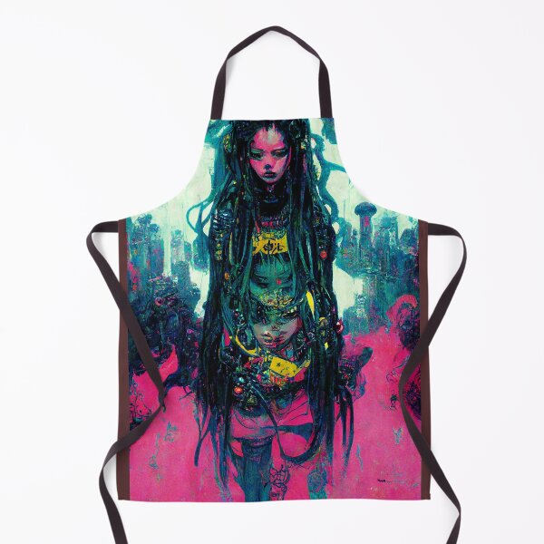 Item preview, Psychic Cyber Pirate Samurai  Tecno Noir Cyber Punk Demon Hunter designed and sold by esotericorigins.