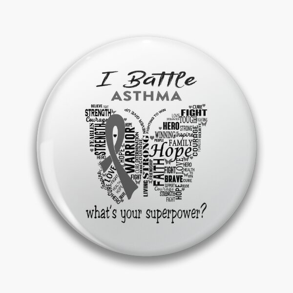 Item preview, Asthma Warrior - I Battle Asthma What is your Superpower? designed and sold by KirstybShop.