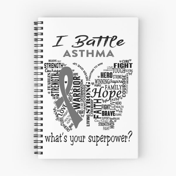 Item preview, Asthma Warrior - I Battle Asthma What is your Superpower? designed and sold by KirstybShop.