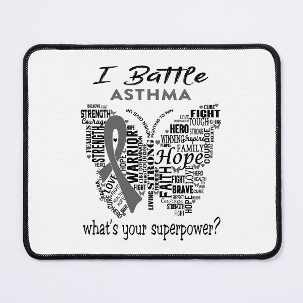 Item preview, Asthma Warrior - I Battle Asthma What is your Superpower? designed and sold by KirstybShop.