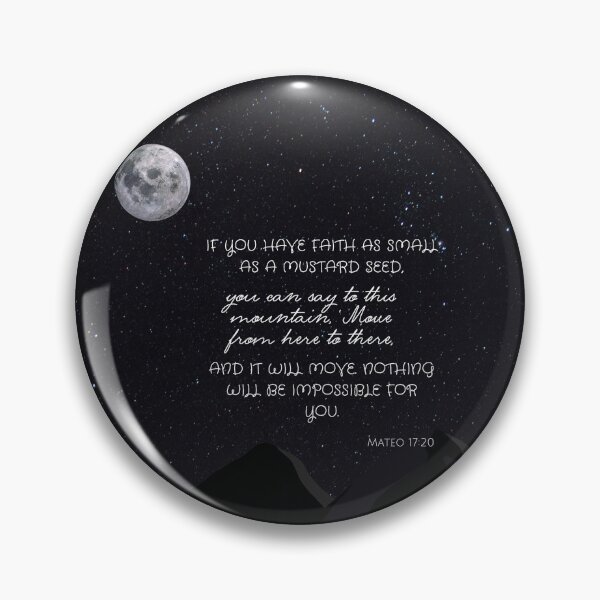 Item preview, Bible Verse Matthew 17:20 designed and sold by nisscreations.