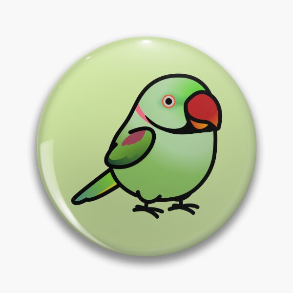Item preview, Chubby Alexandrine Indian Ringneck Parakeet designed and sold by birdhism.