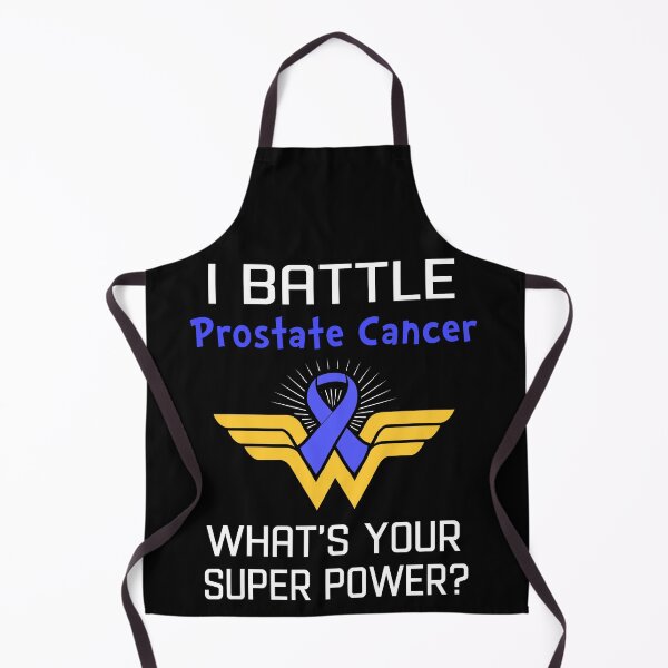Item preview, I Battle Prostate Cancer What's Your Super Power Support Prostate Cancer Warrior Gifts designed and sold by Sabfit.