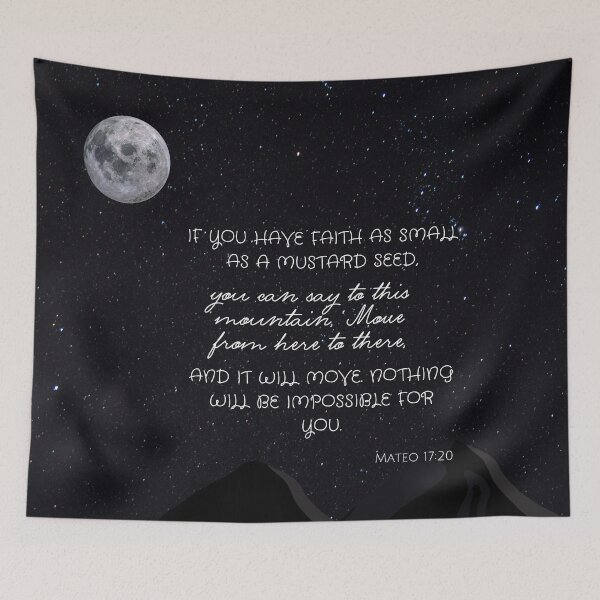 Item preview, Bible Verse Matthew 17:20 designed and sold by nisscreations.