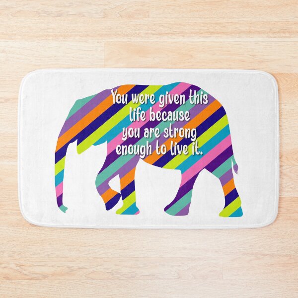 Item preview, You were given this life because you are strong enough to live it designed and sold by Lezbo1986.