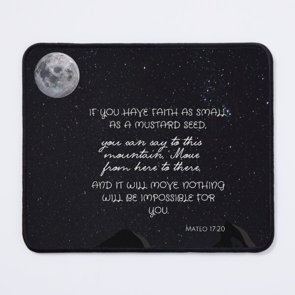 Item preview, Bible Verse Matthew 17:20 designed and sold by nisscreations.