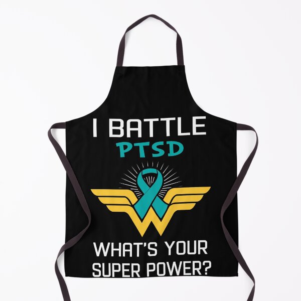 Item preview, I Battle PTSD What's Your Super Power Support PTSD Warrior Gifts designed and sold by Sabfit.