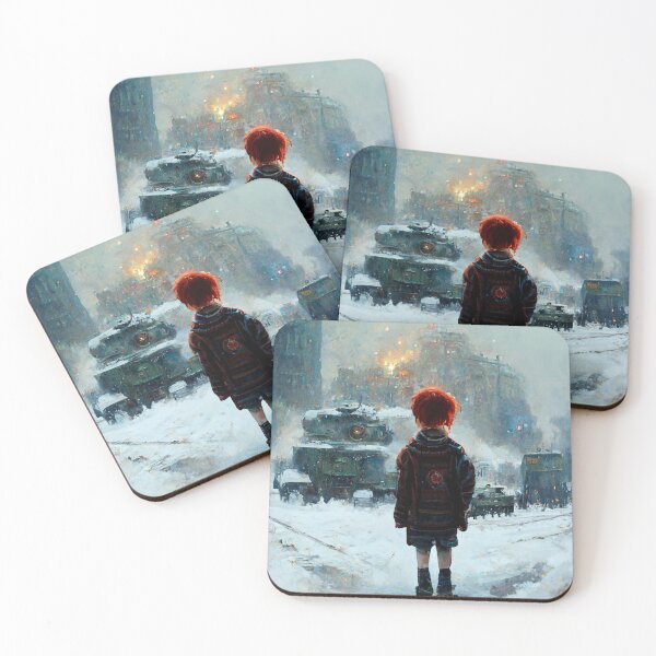 Item preview, Punk Ginger Boy Standing in Front of a Cold War designed and sold by SingularityGeek.