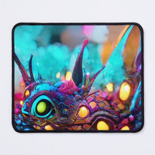 Item preview, Hyperrealist otherworldly fantasy baby dragon designed and sold by ArtbyACcreative.