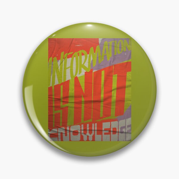Item preview, Information is not Knowledge designed and sold by mensijazavcevic.
