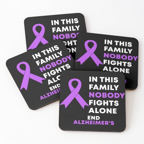 Item preview, In This Family Nobody Fights Alone End Alzheimer's designed and sold by Color-Sparkle.