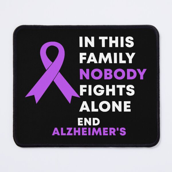 Item preview, In This Family Nobody Fights Alone End Alzheimer's designed and sold by Color-Sparkle.