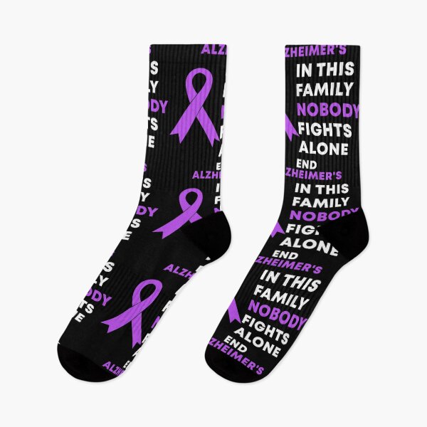 Item preview, In This Family Nobody Fights Alone End Alzheimer's designed and sold by Color-Sparkle.