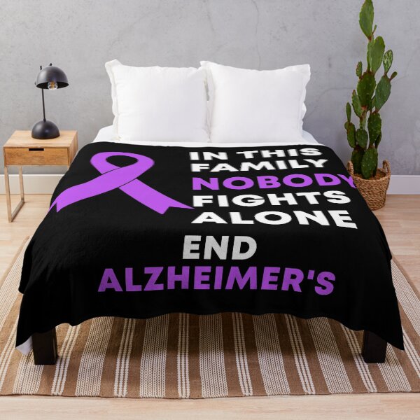 Item preview, In This Family Nobody Fights Alone End Alzheimer's designed and sold by Color-Sparkle.