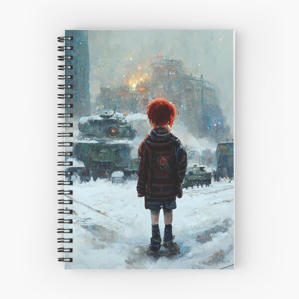 Item preview, Punk Ginger Boy Standing in Front of a Cold War designed and sold by SingularityGeek.