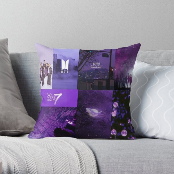 Purple clearance pillow sale