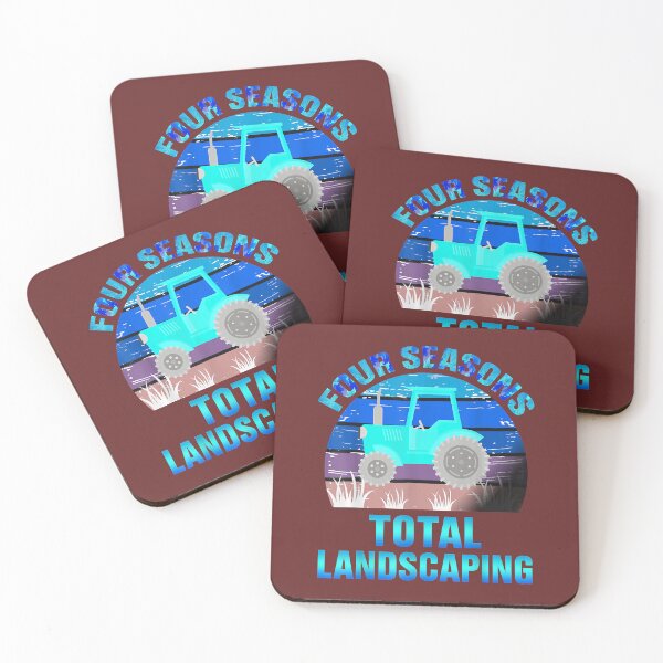 Item preview, 4 Seasons Total Landscaping Vintage For Gardeners Farmers Design T-Shirt designed and sold by mryan78.