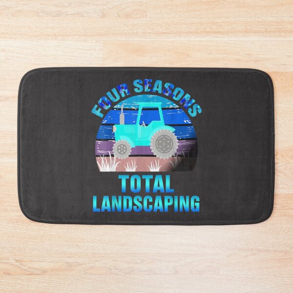 Item preview, 4 Seasons Total Landscaping Vintage For Gardeners Farmers Design T-Shirt designed and sold by mryan78.