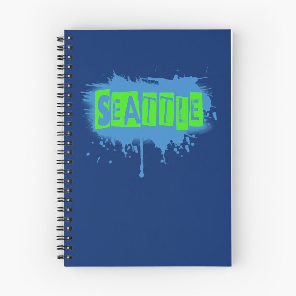 Item preview, Cool SEATTLE with Splattered Drippy Paint Effect designed and sold by Greenbaby.