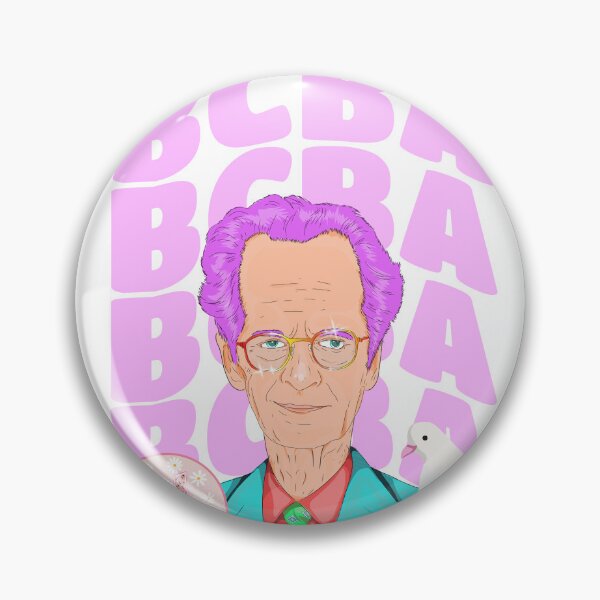 Item preview, BCBA Behavior Analyst Skinner Sticker with Pigeon Retro Design designed and sold by VisionaryABA.