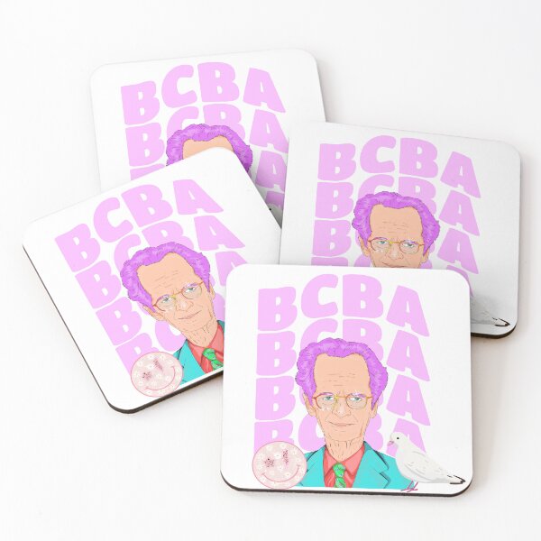 Item preview, BCBA Behavior Analyst Skinner Sticker with Pigeon Retro Design designed and sold by VisionaryABA.
