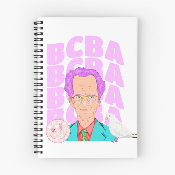 Aperçu de l'œuvre BCBA Behavior Analyst Skinner Autocollant avec Pigeon Retro Design créée et vendue par VisionaryABA.
