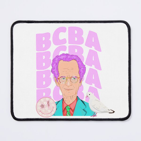 Item preview, BCBA Behavior Analyst Skinner Sticker with Pigeon Retro Design designed and sold by VisionaryABA.