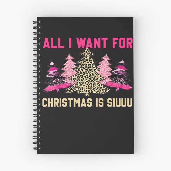 Item preview, all i want for christmas is siuuu designed and sold by designreb.