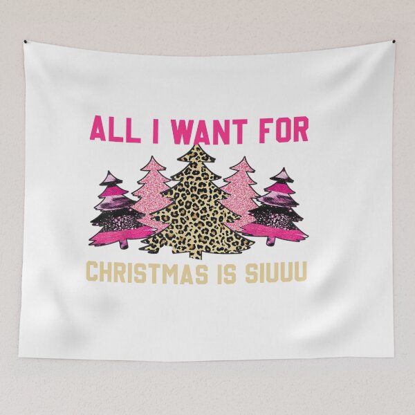 Item preview, all i want for christmas is siuuu designed and sold by designreb.