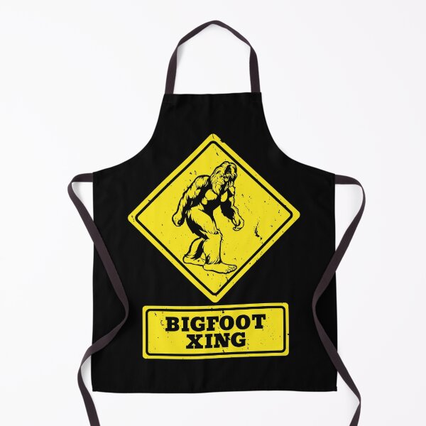 Item preview, Bigfoot Xing Road Sign designed and sold by petestyles.