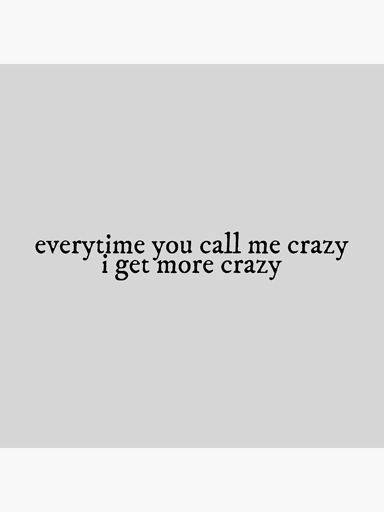 Get Crazy / Lyrics