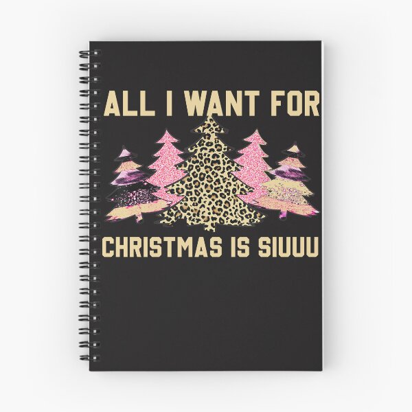 Item preview,  all i want for christmas is siuuu designed and sold by designreb.