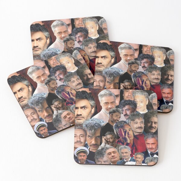 Aperçu de l'œuvre collage photo taika waititi créée et vendue par T-shirtakStore.