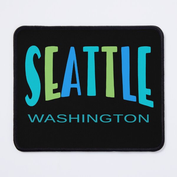 Item preview,  Cool SEATTLE WASHINGTON Blue and Green designed and sold by Greenbaby.