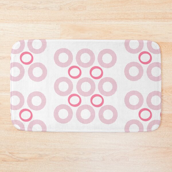 Item preview, P Retro Circles Pattern Graphic - Throw pillow  designed and sold by Designspot2020.