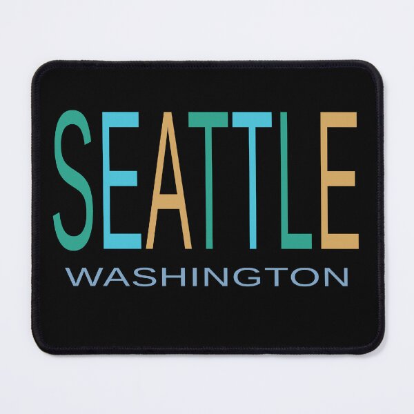 Item preview,  SEATTLE WASHINGTON Blue, Green and Golden Yellow designed and sold by Greenbaby.
