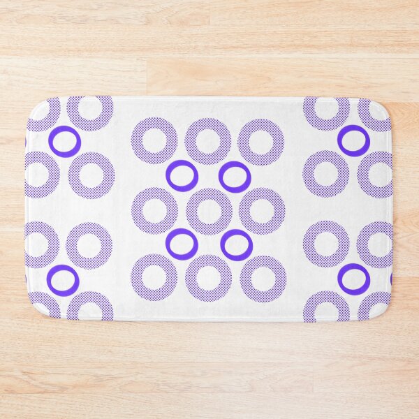 Item preview, Retro Circles Pattern Graphic - Throw pillow  designed and sold by Designspot2020.