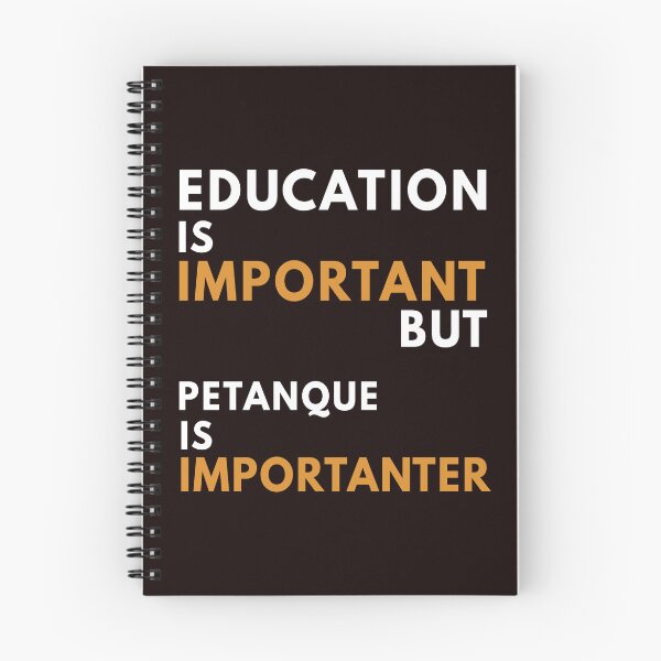 Item preview, Petanque And Education, Funny Petanque, Petanque Boule Bocce Player Funny Saying designed and sold by Aerial Addicts.