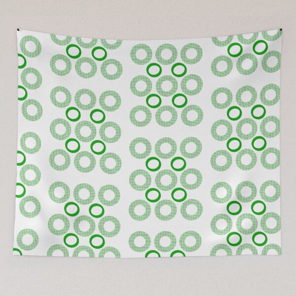 Item preview, Retro Circles Pattern Graphic - Throw pillow  designed and sold by Designspot2020.